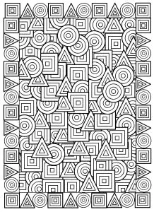 Formas Geométricas Entrelazadas