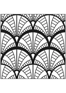 Motivos Art Déco inspirados en el edificio Chrysler de Nueva York