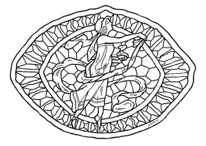Colorear A Partir De Un Cuadro Art Nouveau