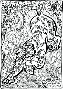 Paul Élie Ranson   Tigre En La Selva  Versión 2 