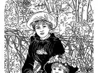 Pierre Auguste Renoir   Dos Hermanas  En La Terraza 