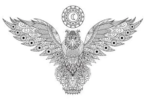 Increíble águila
