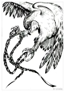Águila En Movimiento