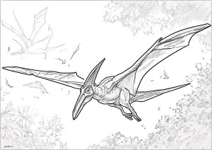 Pterodáctilo Al Acecho