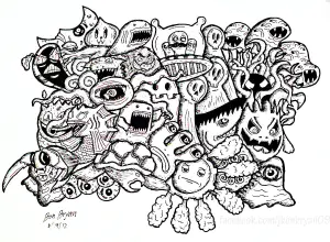 Doodle Art Doodling 56314