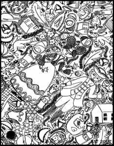 Doodle Art Doodling 77482