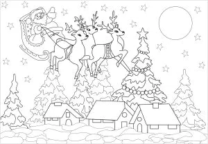 Pueblo Navideño Y Papá Noel