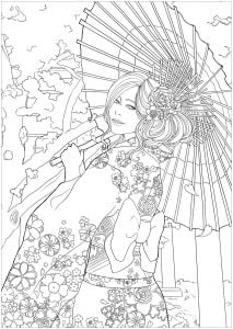 Celebración Japonesa Hanami   Versión Fácil 1
