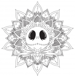 Mandala De Jack Skellington