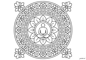 Símbolo Mandala de la Serenidad