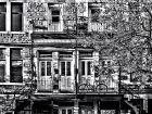 Fachada De Una Casa En Nueva York