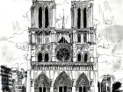 Dibujo De Notre Dame De París