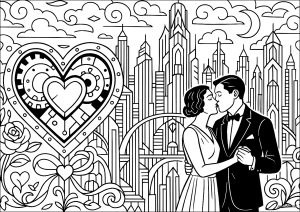 Romance Art Decó en Metrópolis