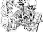 Los Esqueletos Celebran Su Muerte