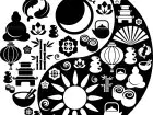 Patrones Yin Yang Coloreados