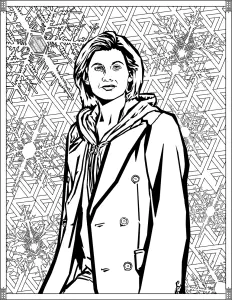 Doctor Who Páginas Para Colorear Del Decimotercer Doctor