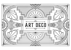 Forme geometriche tipiche dell'Art Déco