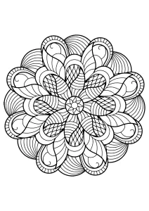 Mandala Da Libri Da Colorare Gratis Per Adulti   6