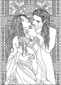 Vampiro e donna