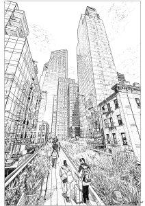 Una passeggiata urbana tra i grattacieli