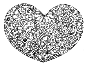 Herz Mit Blumen