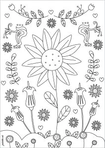Große Blume