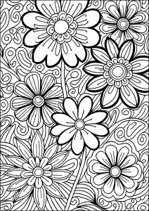 Bezaubernde Blumen Und Muster
