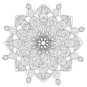 Zen & Anti Stress Mandala   3