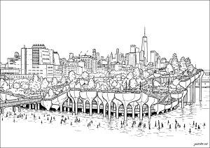 Kleine insel, new york