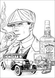 Peaky blinders   thomas shelby, ikonischer gangster der 1920er jahre