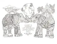 Desenhos Para Colorir De Animais Para Crianças