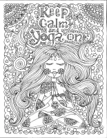 Desenhos Para Colorir Gratuitos De Anti Stress / Zen Para Imprimir E Colorir