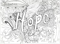 Desenhos simples para colorir de anti stress / zen para imprimir e colorir