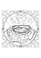 Desenhos Para Colorir Para Crianças De Anti Stress / Zen