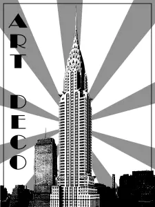 Desenhos Para Colorir De Art Deco Para Baixar