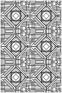 Desenhos Para Colorir Para Crianças Gratuitos De Art Deco