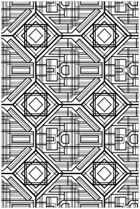 Desenhos Para Colorir Para Crianças Gratuitos De Art Deco