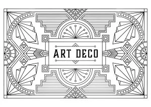 Formas geométricas típicas da art déco