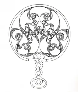 Desenhos para colorir gratuitos de arte celta para baixar