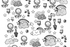 Desenhos para colorir gratuitos de Doodle Art / Doodling para baixar