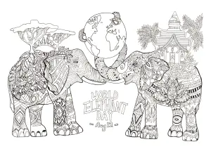 Dia Mundial Do Elefante