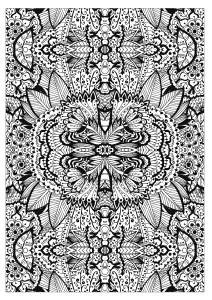 Desenhos Simples Para Colorir Para Crianças De Flores E Vegetação, Grátis, Para Baixar
