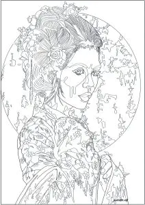 Retrato De Uma Rapariga Japonesa