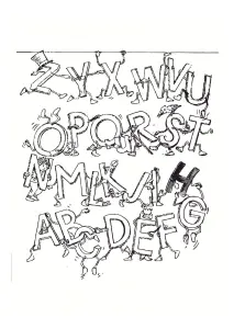 Desenhos Para Colorir Gratuitos De Alfabeto Para Imprimir