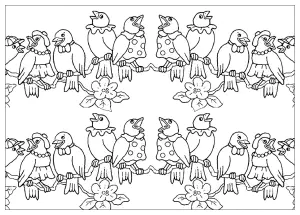 Desenhos Simples Para Colorir Gratuitos De Animais Para Baixar