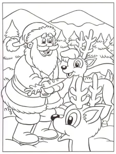 Desenhos para colorir gratuitos de natal para baixar
