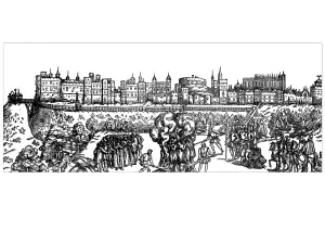 Desenhos Para Colorir Gratuitos De Reis E Rainhas Para Crianças