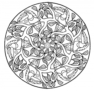 Desenhos Para Colorir Para Crianças Gratuitos De Mandalas
