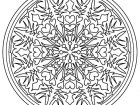 Desenhos para colorir gratuitos de Mandalas para imprimir