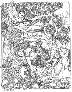 Desenhos Simples Para Colorir Para Crianças De Mitos E Lendas, Grátis, Para Baixar